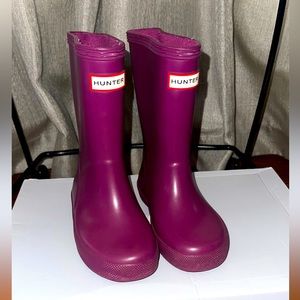 Hunter First Classic Gloss Rain Boot